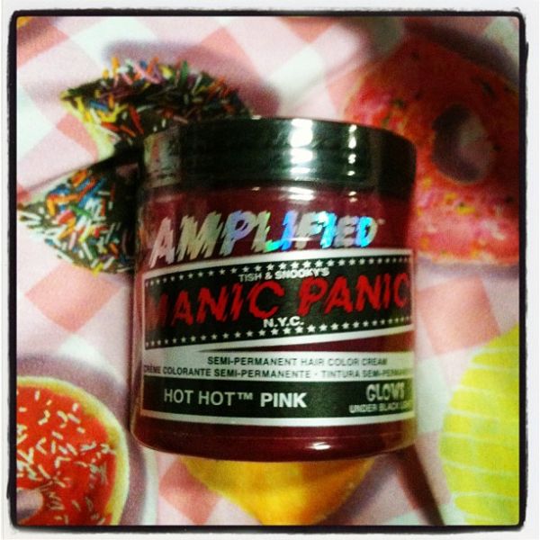 Tinta Colorida Manic Panic Hot Hot Pink